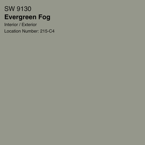 Evergreen fog paint color