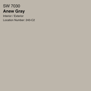 Anew gray paint color
