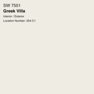 Greek villa paint color
