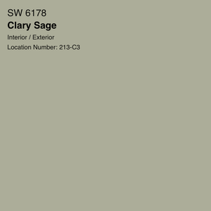 Clary sage paint color